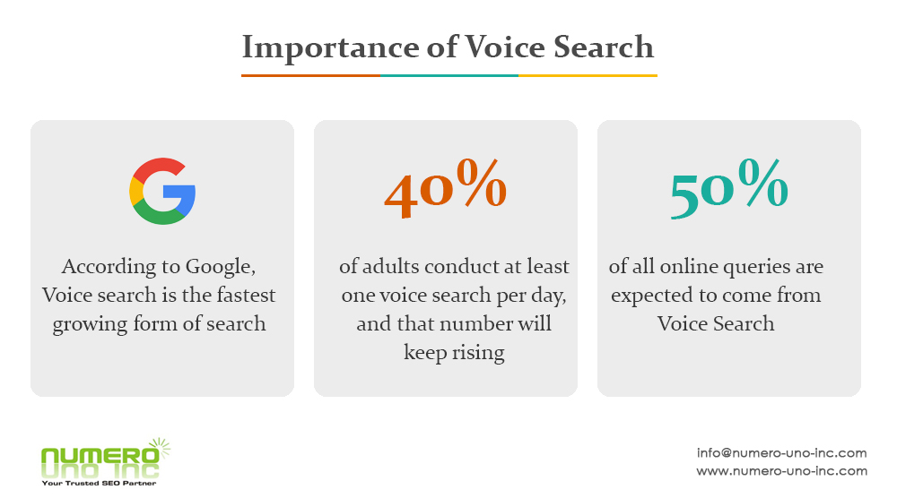 Importance of Voice Search