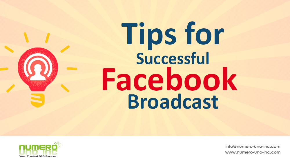 facebook live tips