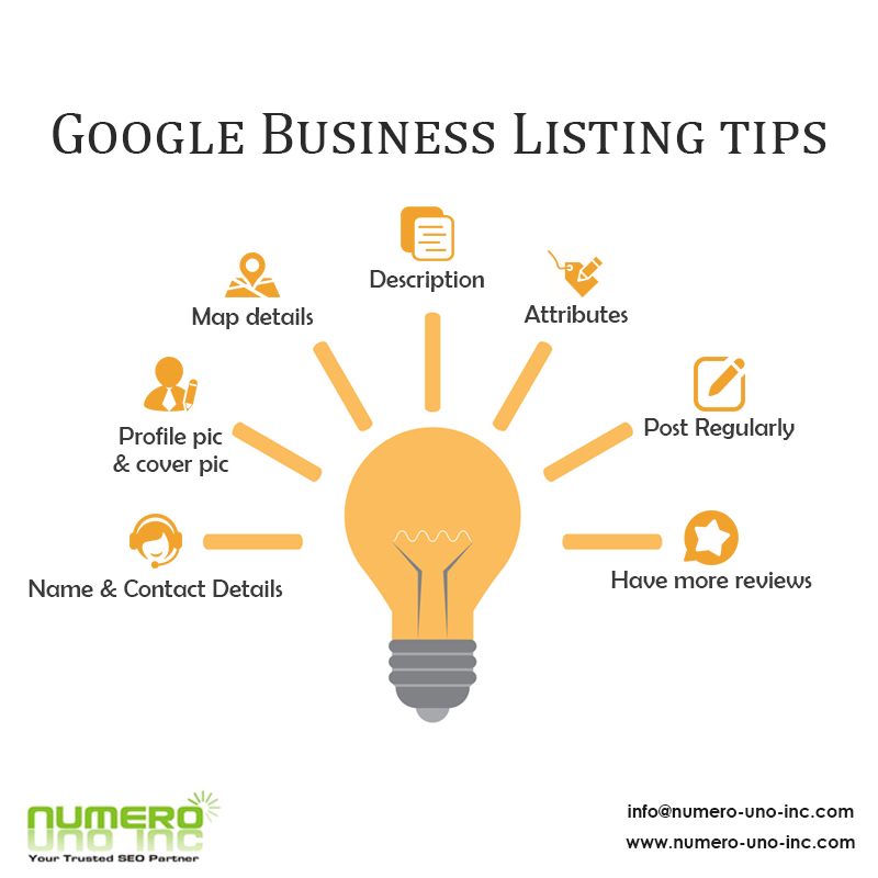 Google Business Listing tips