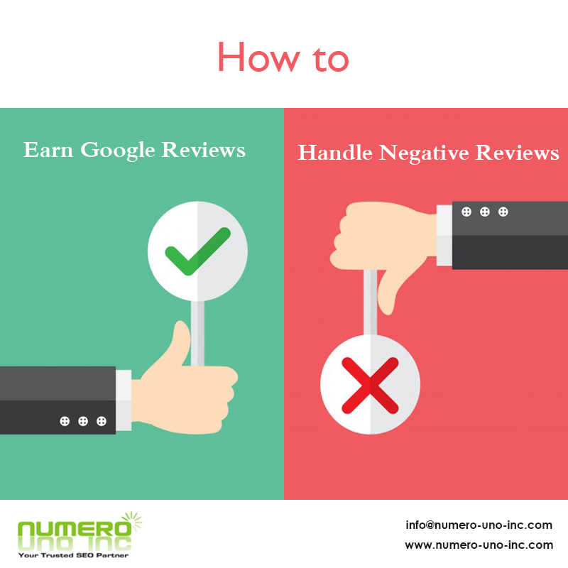 How to Earn Google Reviews Handle Negative Reviews